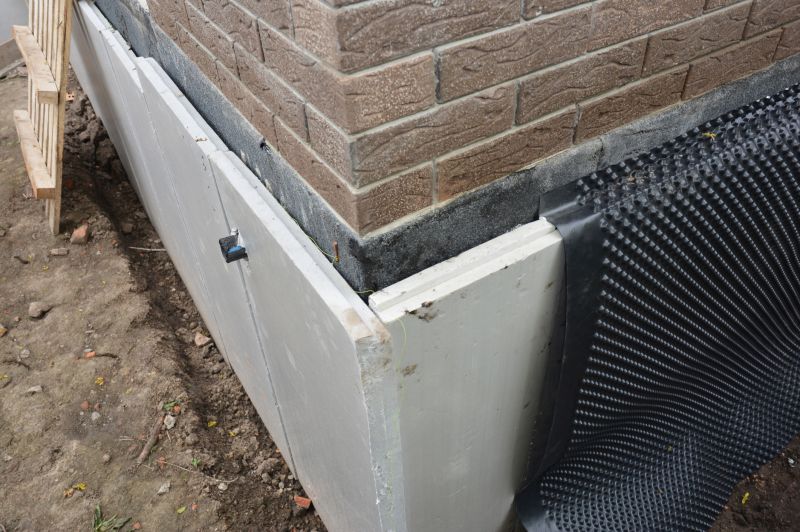 Waterproofed Foundation